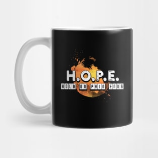 Hold On Pain Ends (H.O.P.E.) Mug